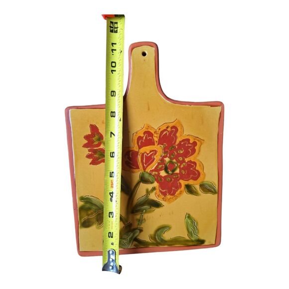 Nannette Vacher Tapestry Ambiance Collection Cheese Board Trivet Wall Hanging - Picture 4 of 5